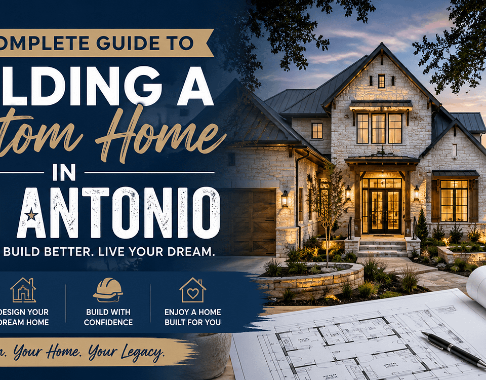 The Complete Guide to Building a Custom Home in San Antonio: 17 Essential Steps for Success